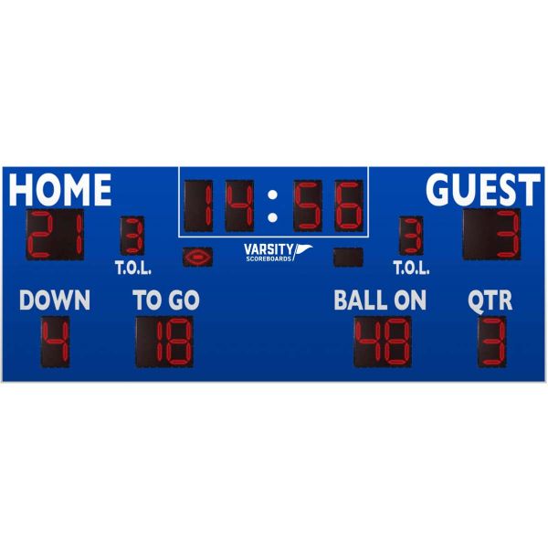 Varsity 20'x8' 7420 Football Scoreboard w/ Wireless Controller