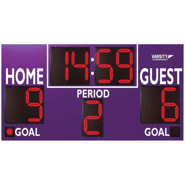 Varsity 8'x4' Soccer Scoreboard w/ Wireless Controller, 3430