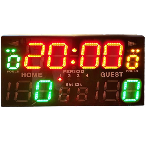 Trigon Battery Powered Multi-Sport Tabletop Scoreboard w/remote