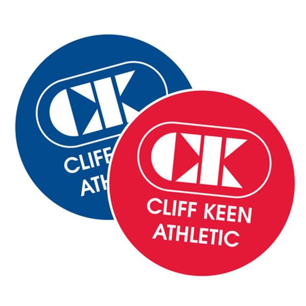Cliff Keen Round Freestyle Wrestling Flip disc, Red/Blue