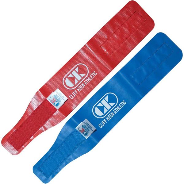 Cliff Keen Freestyle Wrestling Ankle Bands, 2 Red/2 Blue