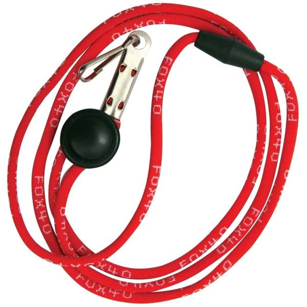 Fox 40 Breakaway Whistle Lanyard, RED