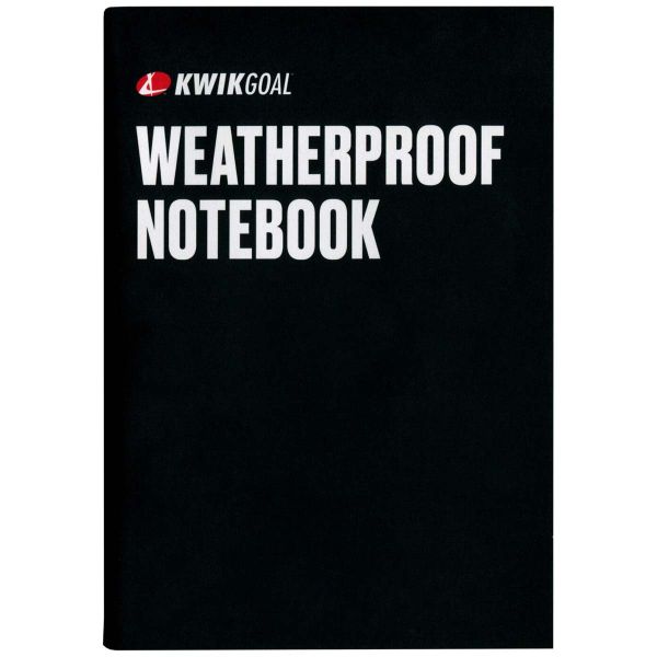 Kwik Goal Weatherproof Coach's Notebook