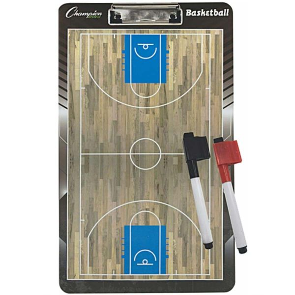Champion 10"x16" Basketball Dry-Erase Coaching Board, BKBOARD