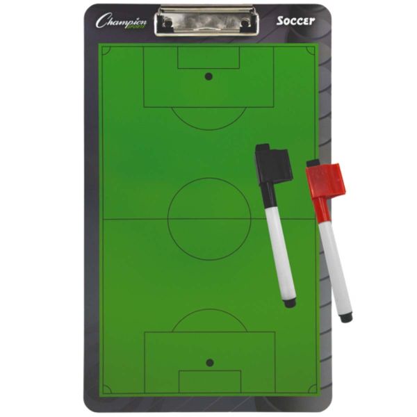 Champion 10"x16" Soccer Dry-Erase Coaching Board, SCBOARD