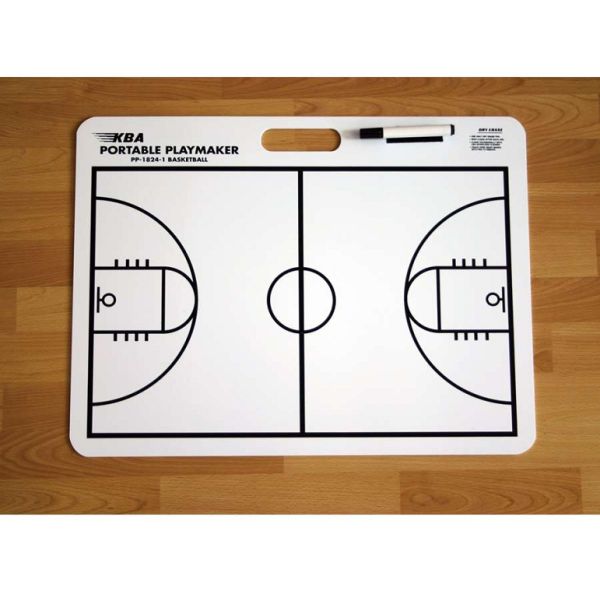 KBA 24"x18" Large Portable Basketball Playmaker Coaching Board