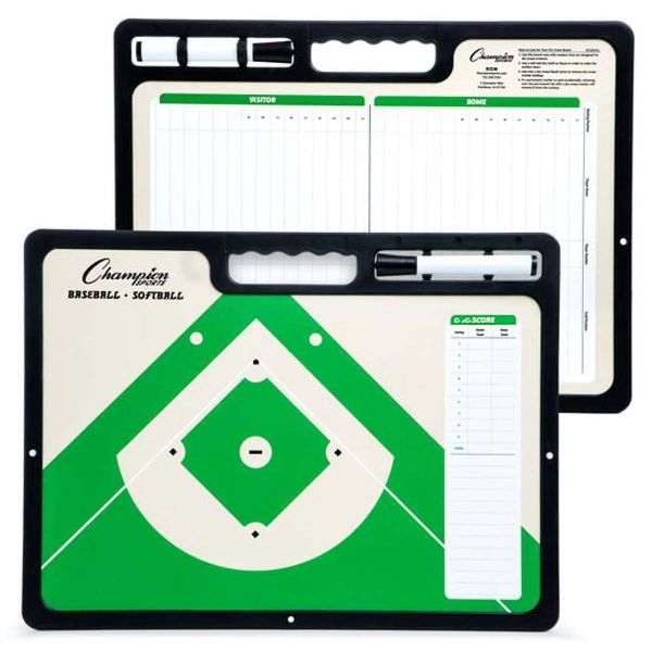 Champion 12.5"x16.5" Pro XL Baseball/Softball Coaching Board