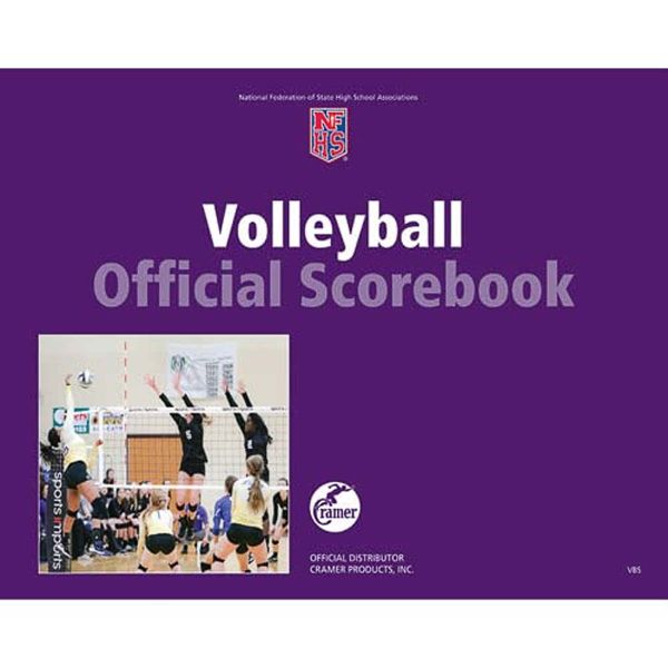 Cramer Official High School Scorebook, Volleyball