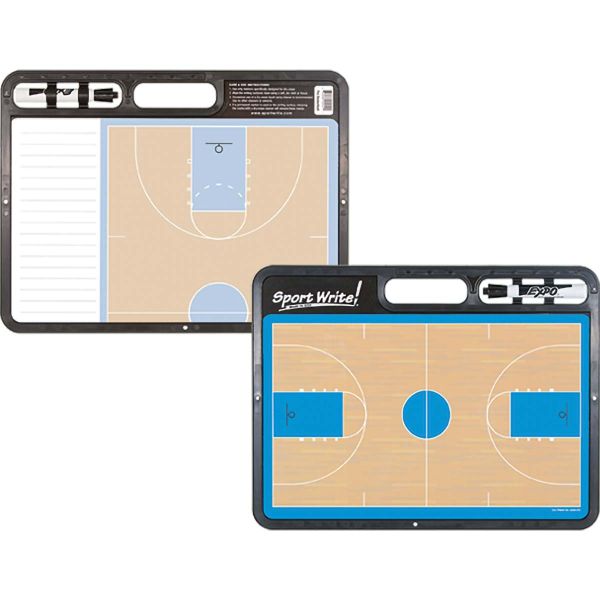 Sport Write 16.5"x12.5" Pro BASKETBALL Coaching Board