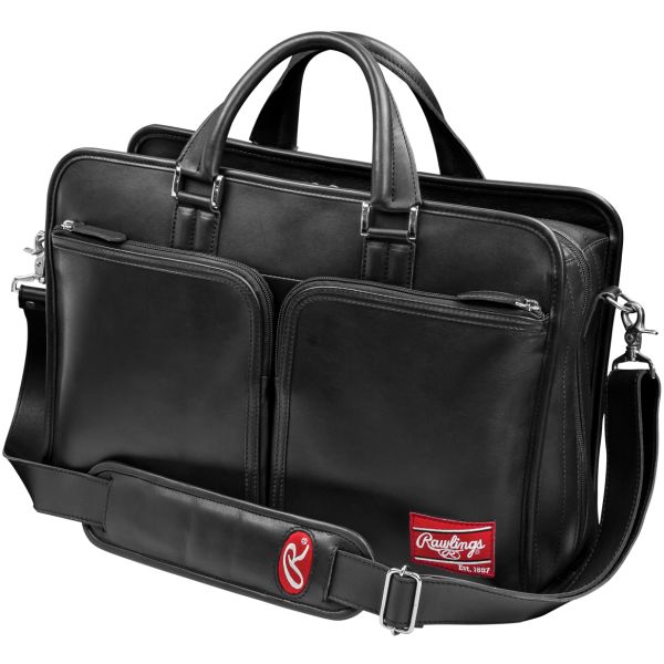 Rawlings Black Leather Coach's Briefcase