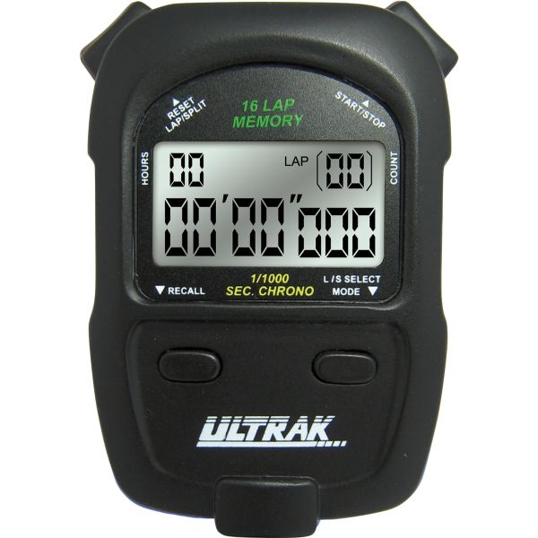 Ultrak 460 16 Lap Memory Stopwatch