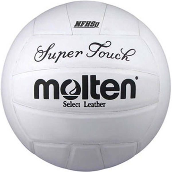 Molten IV58L-U Super Touch Volleyball, WHITE
