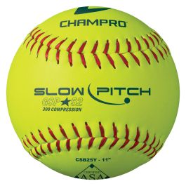 Lot De 6 Balles De Baseball D'entraînement Champro - Alourdies - Multicolore