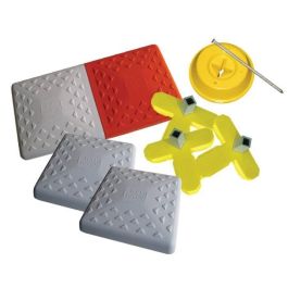 Bases De Baseball Convertibles Soft Touch 15 Pouces – Lot De 3, Neuves