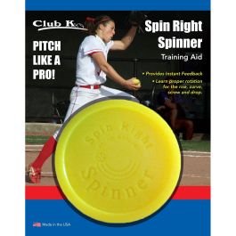 bloc d'alimentation fastpitch softball Pitching Training Aids plus Spin droit Spinner