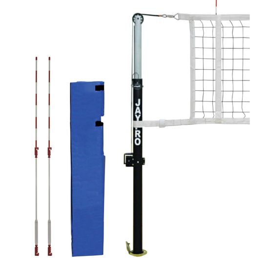 Jaypro Sports Vertical Volleyball Equipment Carrier in Royal Blue 