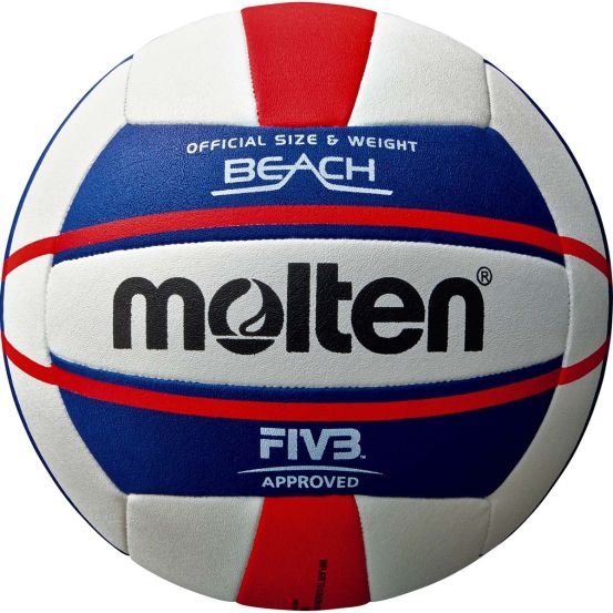 Molten Blue Red Beach Pallone da Beach Volley 
