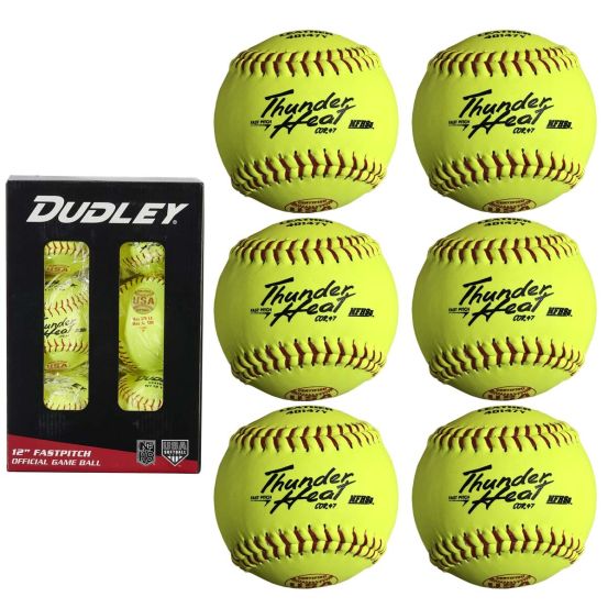 Diamond USA Synthetic Fast Pitch Softballs 12 Ball Pack