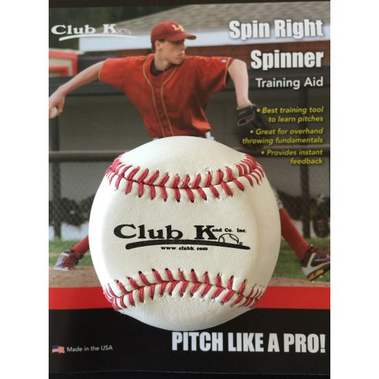 CLUB K SPIN RIGHT SPINNER Fastpitch Pitching Training Aid Baseball Softball New