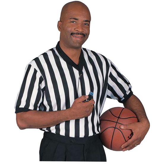 PRO FIT Official Referee Jersey V-Neck Shirt Officiating Jersey Basketball Football