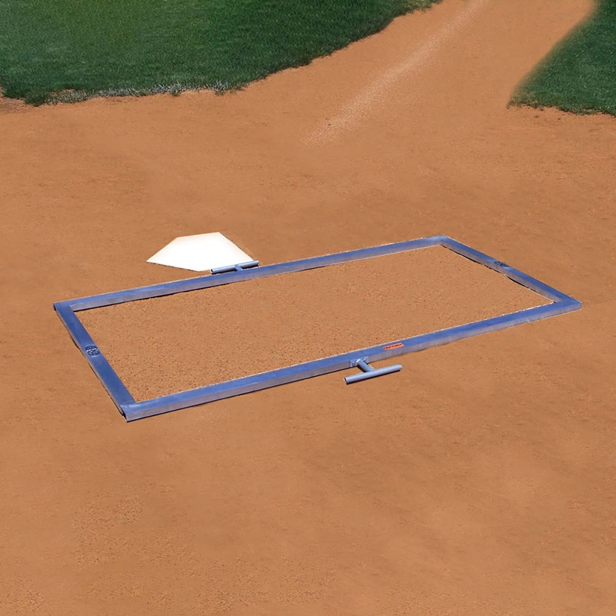 Jaypro 4' x 6' Adult Baseball Folding Batter's Box Template, BBTMOFF