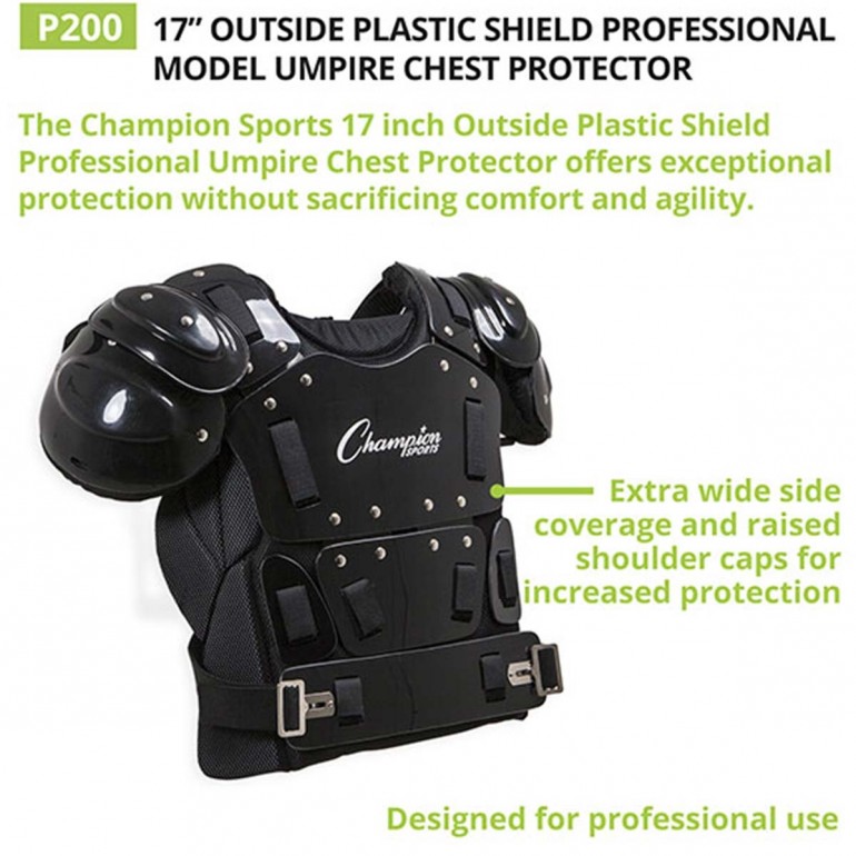 champion sports umpire chest protector