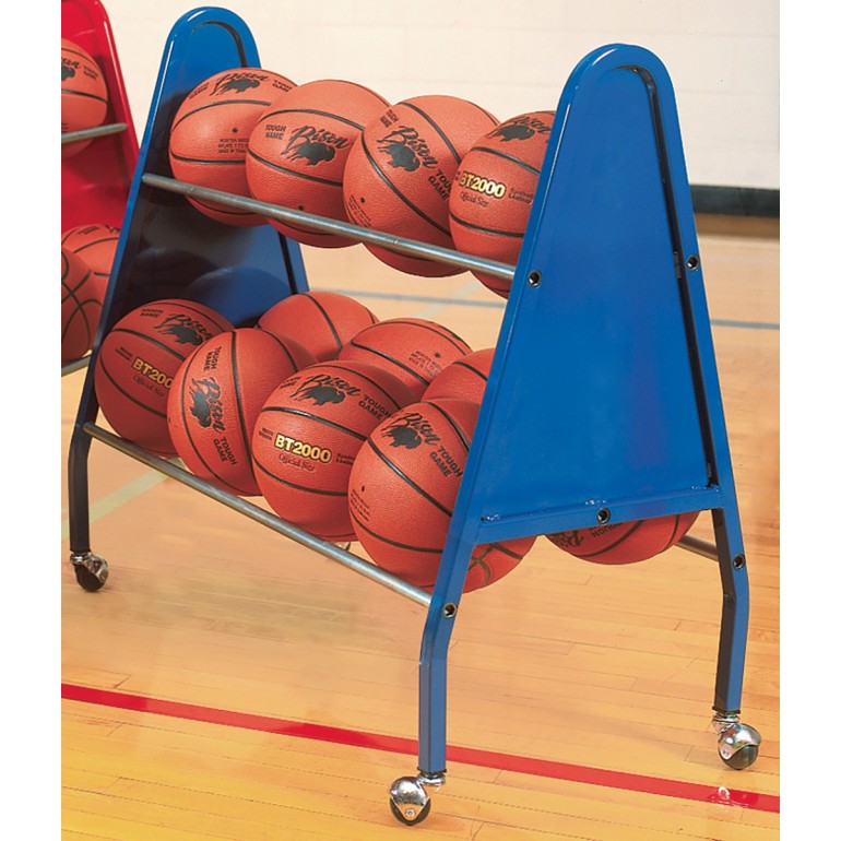 Bison 12 Ball Heavy Duty Basketball Cart, BA125 A60277 Anthem Sports