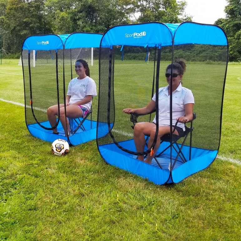 soccer chairs with tent