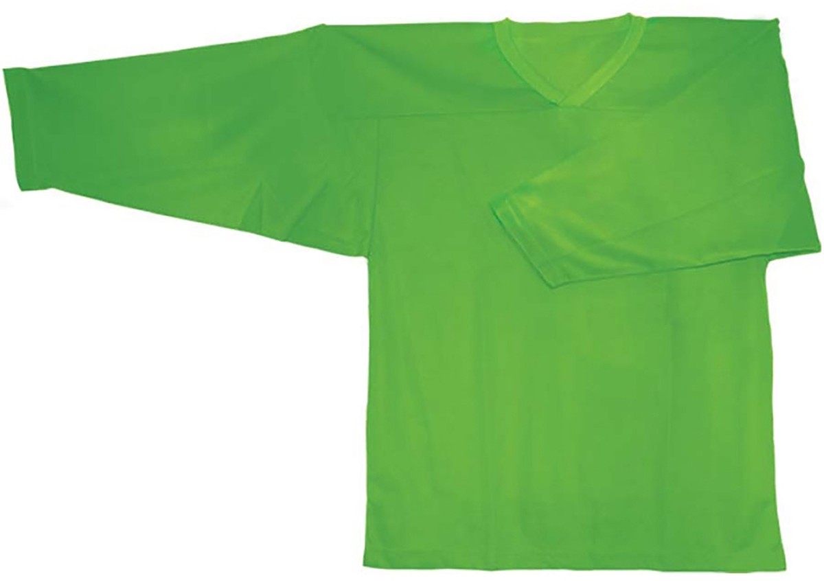 neon green hockey jersey