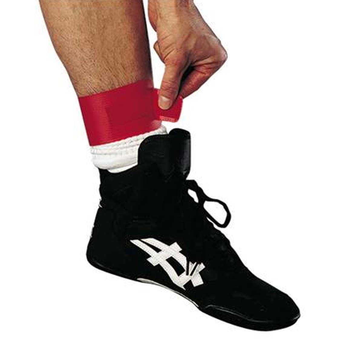 Cliff Keen Folkstyle Wrestling Ankle Bands, 2 Red/2 Green A92206