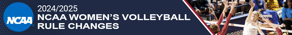 NCAA Women's Volleyball Rule Changes