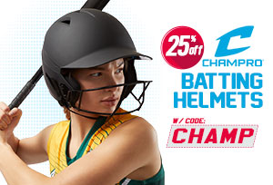 Save 25% on Champro Batting Helmets