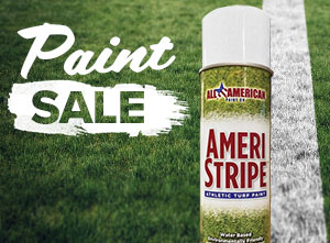 Save on Ameri-Stripe field paint! Plus, get Free Shipping on 25+ cases ordered.