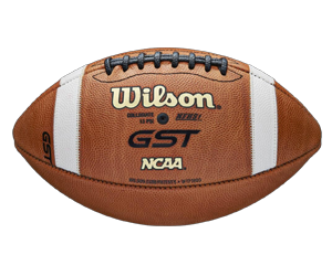 Wilson 1003 GST NCAA Official Tan Leather Game Football