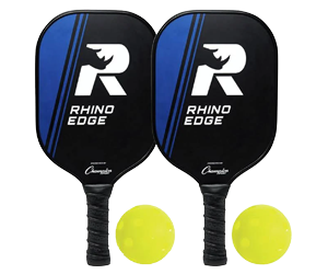 Champion Rhino Edge Wood Pickleball Paddle Set